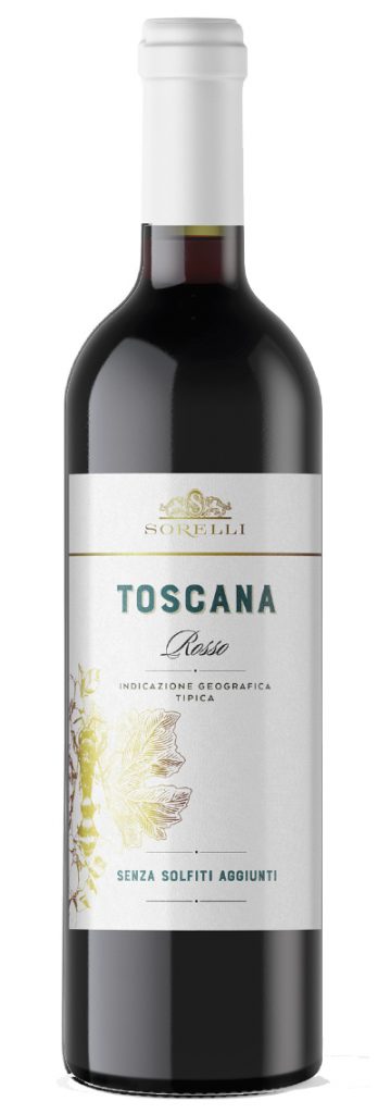 toscano rosso senza solfiti sorelli