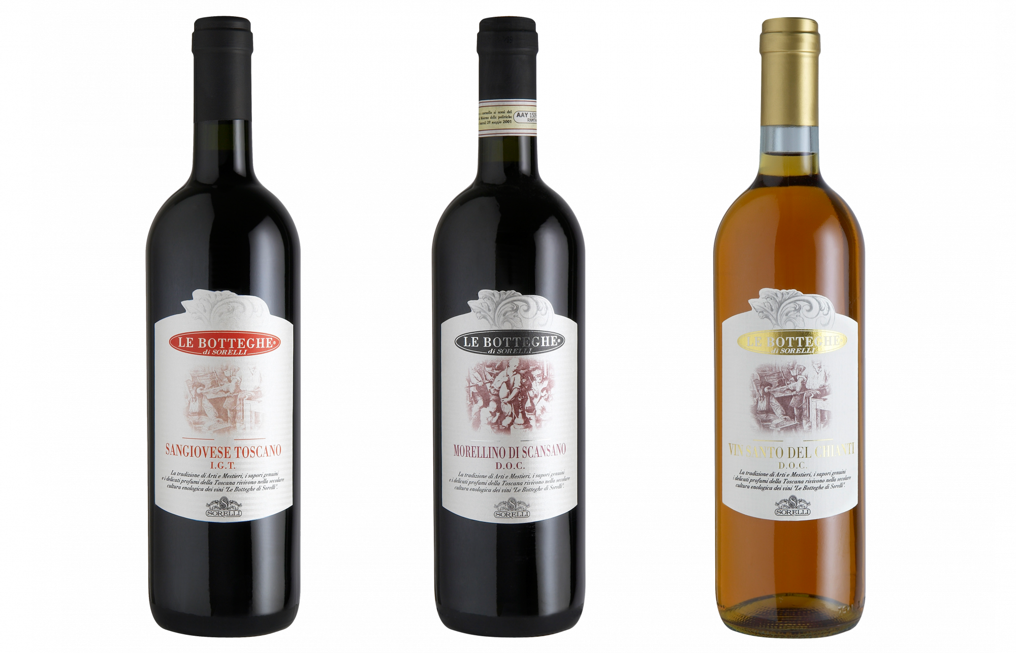 linea botteghe vini wines