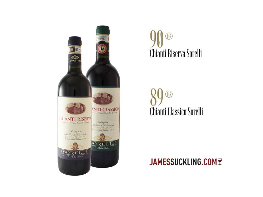 Chianti Riserva 90 Points James Suckling