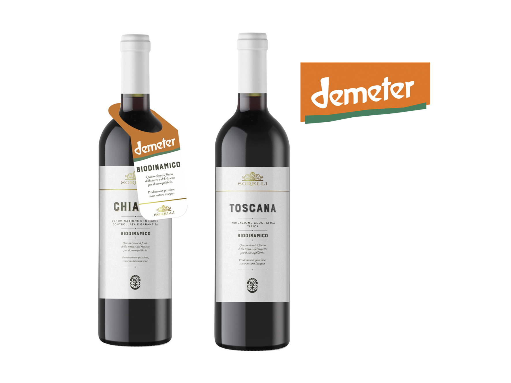 Demeter Biodynamic Chianti and Toscano